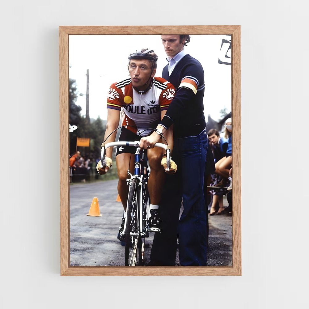 Poster Pédale et Partage – affiche Cyclisme (vue 4)